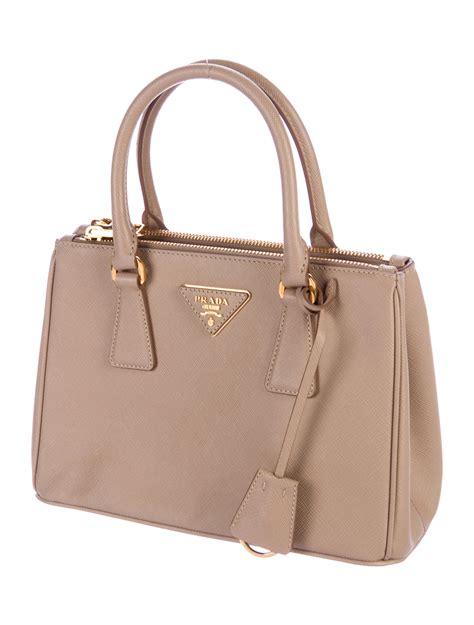 prada saffiano tote brown|Prada saffiano lux mini.